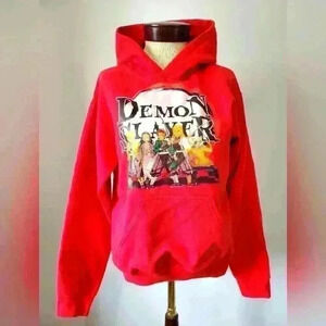 Demon slayer hoodie. Size girls large/women  small